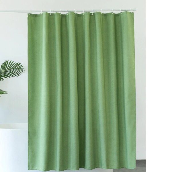 rideau de douche kaki